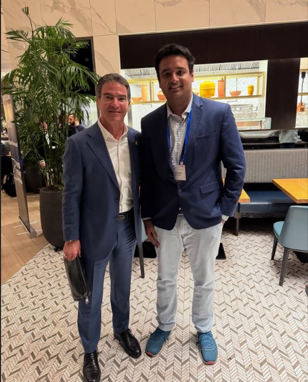 Meeting Yosi Cohen, former Chief of Mossad